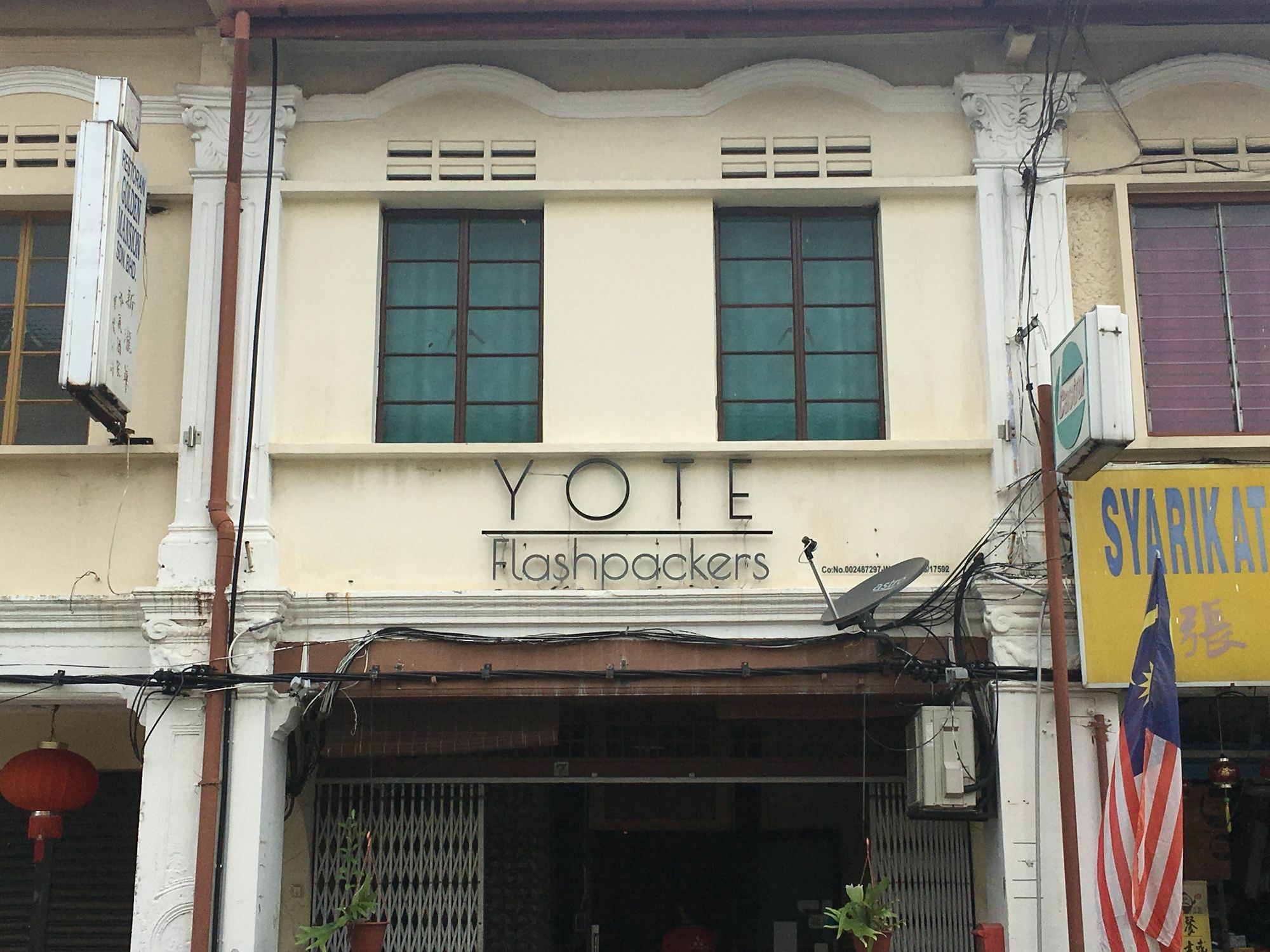 Yote Flashpackers Malacca Bagian luar foto